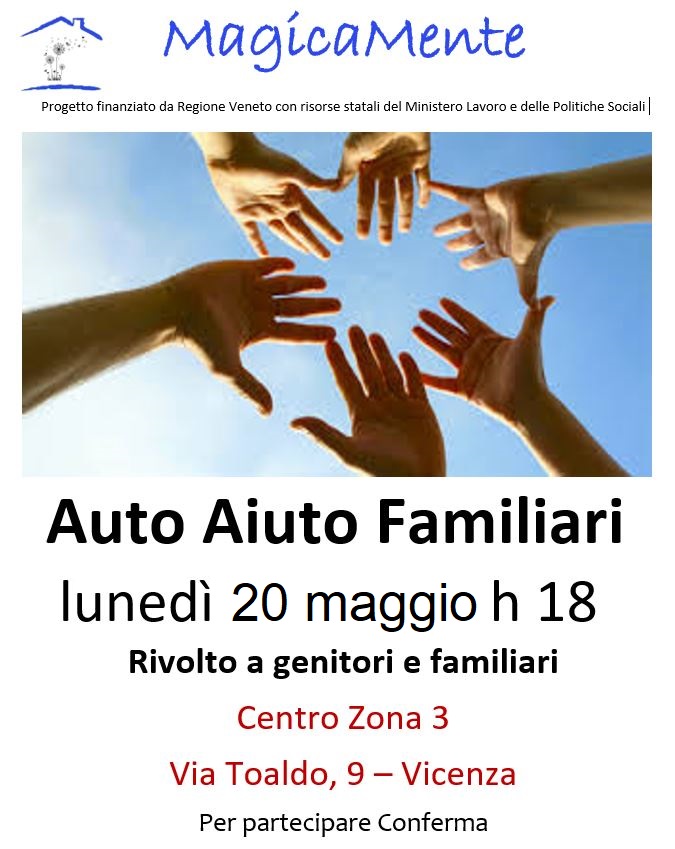 Auto Aiuto Familiari 20 maggio 2024